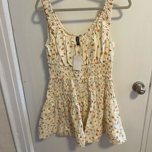 Floral Print Sleeveless dress